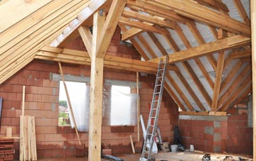 Midfield attic trusses